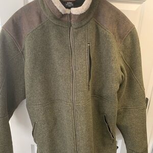 Kuhl Brown Jacket with Sherpa Lining